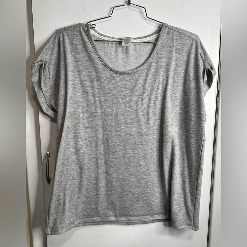 Lucky Brand Gray Blouse